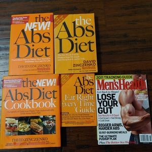 Set of 5 Abs diet books